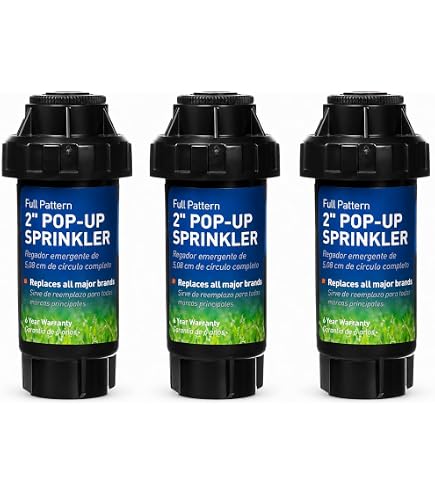 Amazon.com : 5-Pack Orbit 55200 Pulse Pop-Up Impact Sprinkler Head